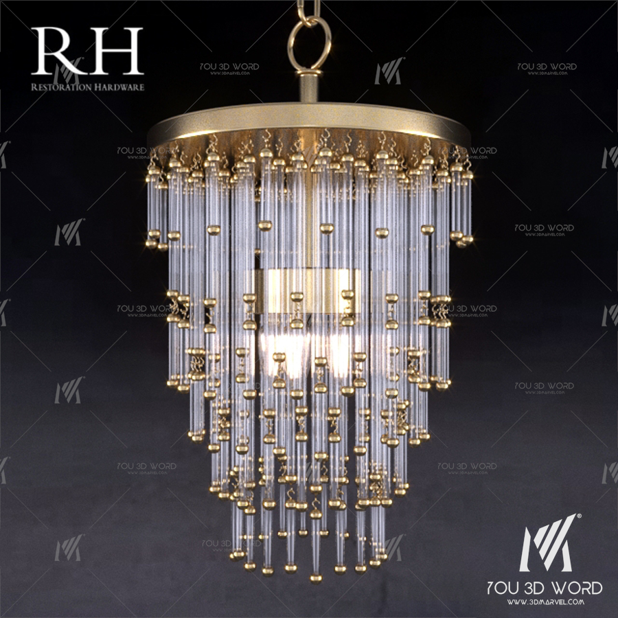 Chandelier Restoration Hardware Luciano 68120069 ABRS